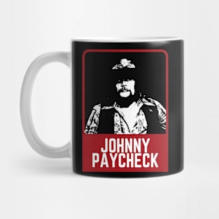 Johnny paycheck ~~~ 70s retro Mug